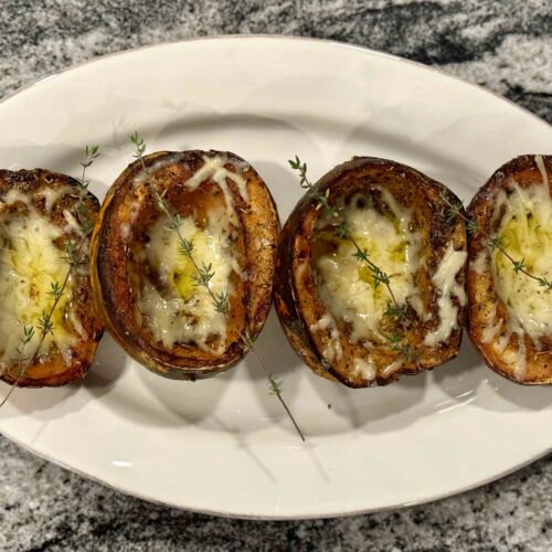 Provençal Roasted Acorn Squash