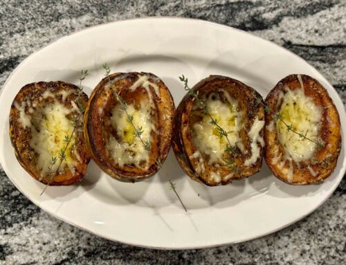 Provençal Roasted Acorn Squash