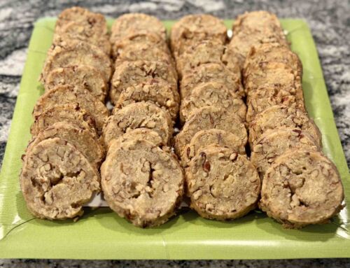 Cheddar-Pecan Sablés