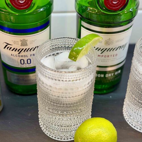 Tanqueray 0.0 and Tonic