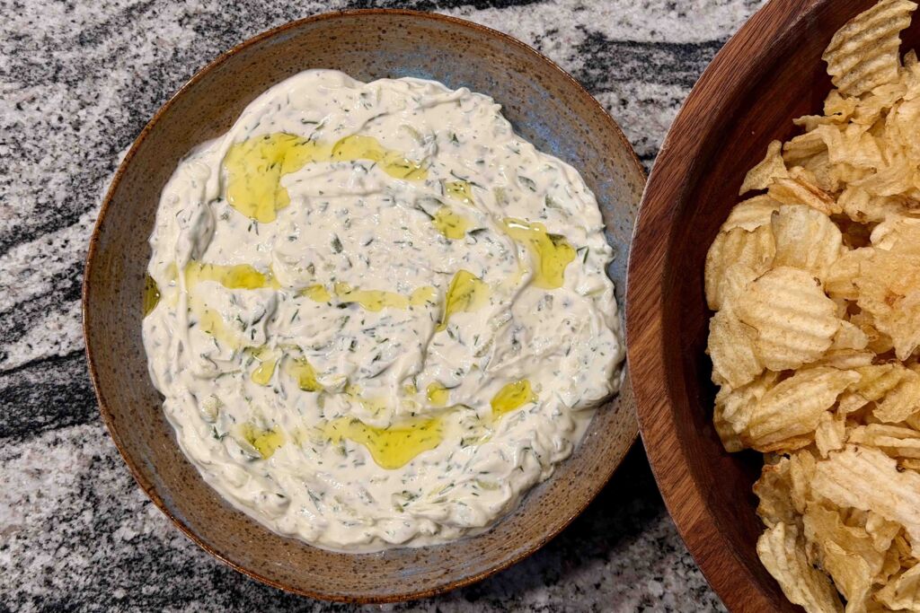 Dill Pickle Tzatziki Dip