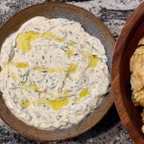 Dill Pickle Tzatziki Dip