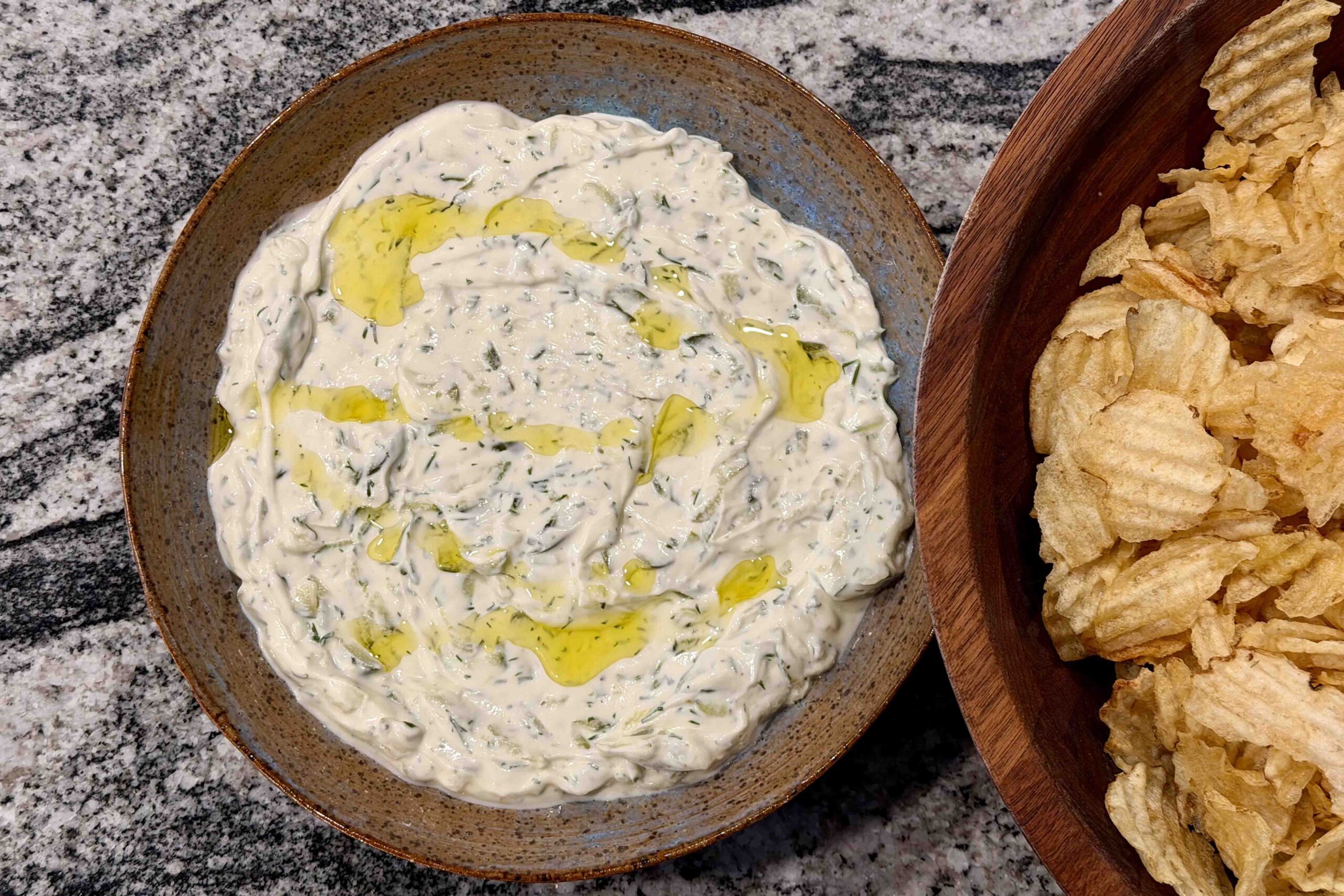 Dill Pickle Tzatziki Dip