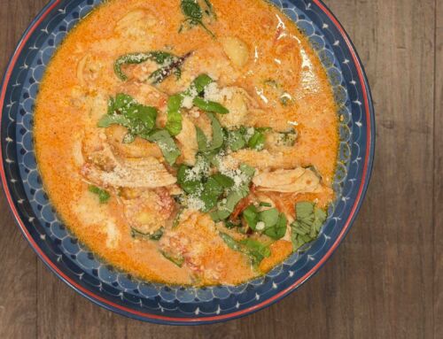 Creamy Tuscan Tortellini Soup