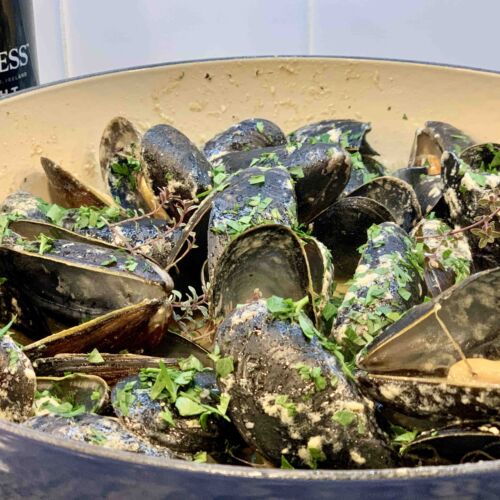 Guinness Mussels