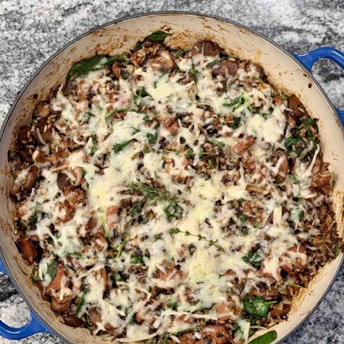 Chicken and Wild Rice Bake