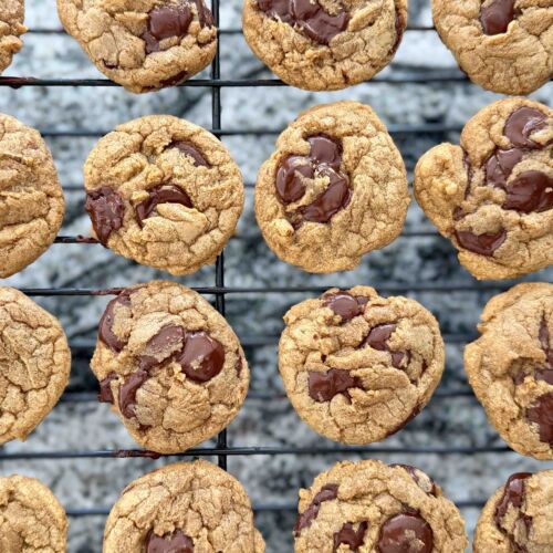 Espresso Chocolate Chip Cookies