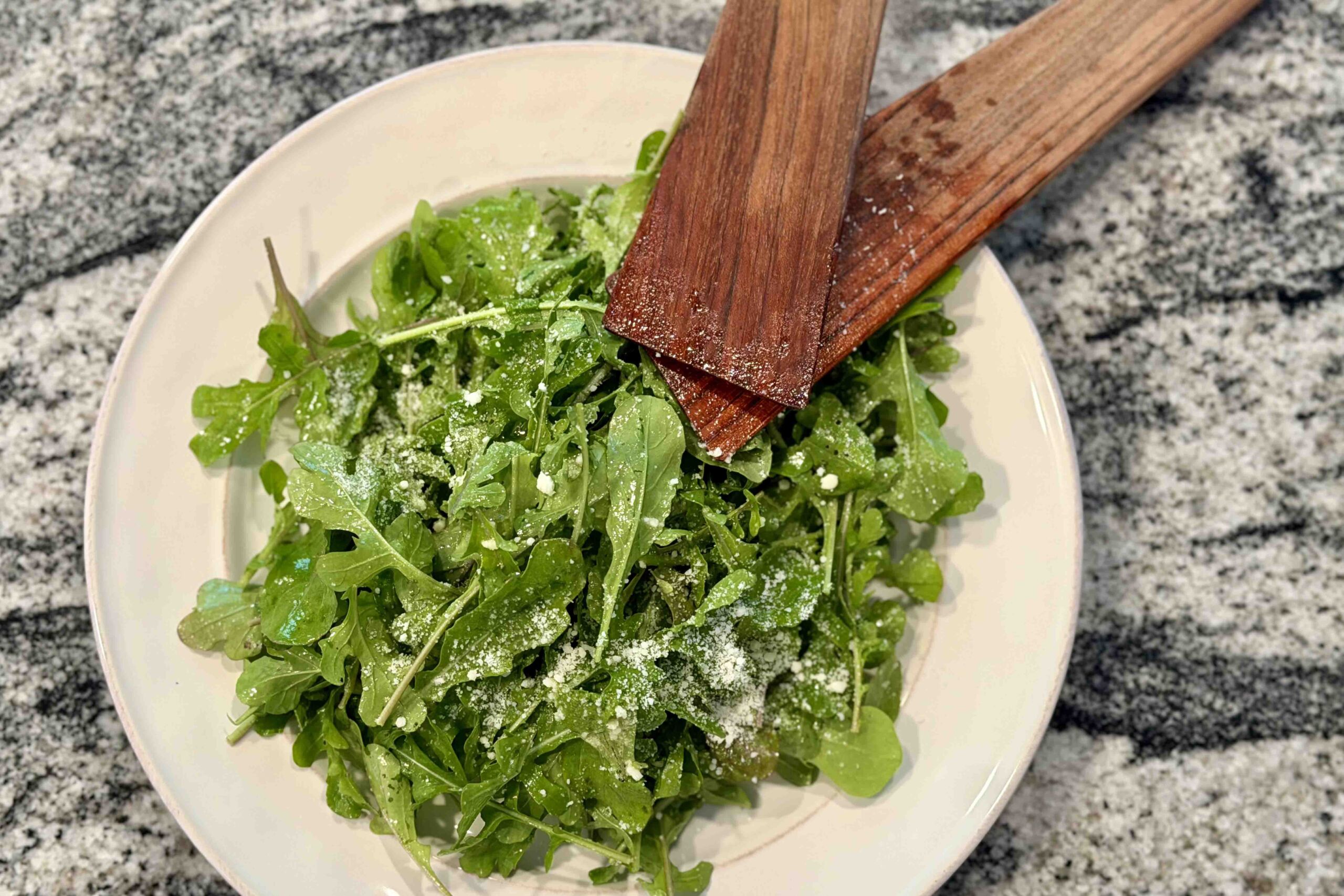 Arugula Salad with Lemon Vinaigrette