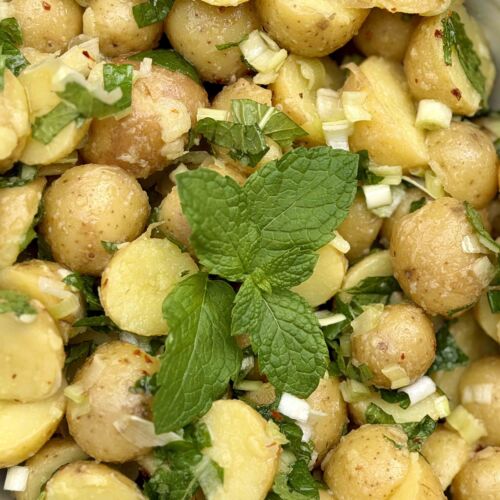 Lemon-Mint Potato Salad