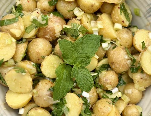 Lemon-Mint Potato Salad
