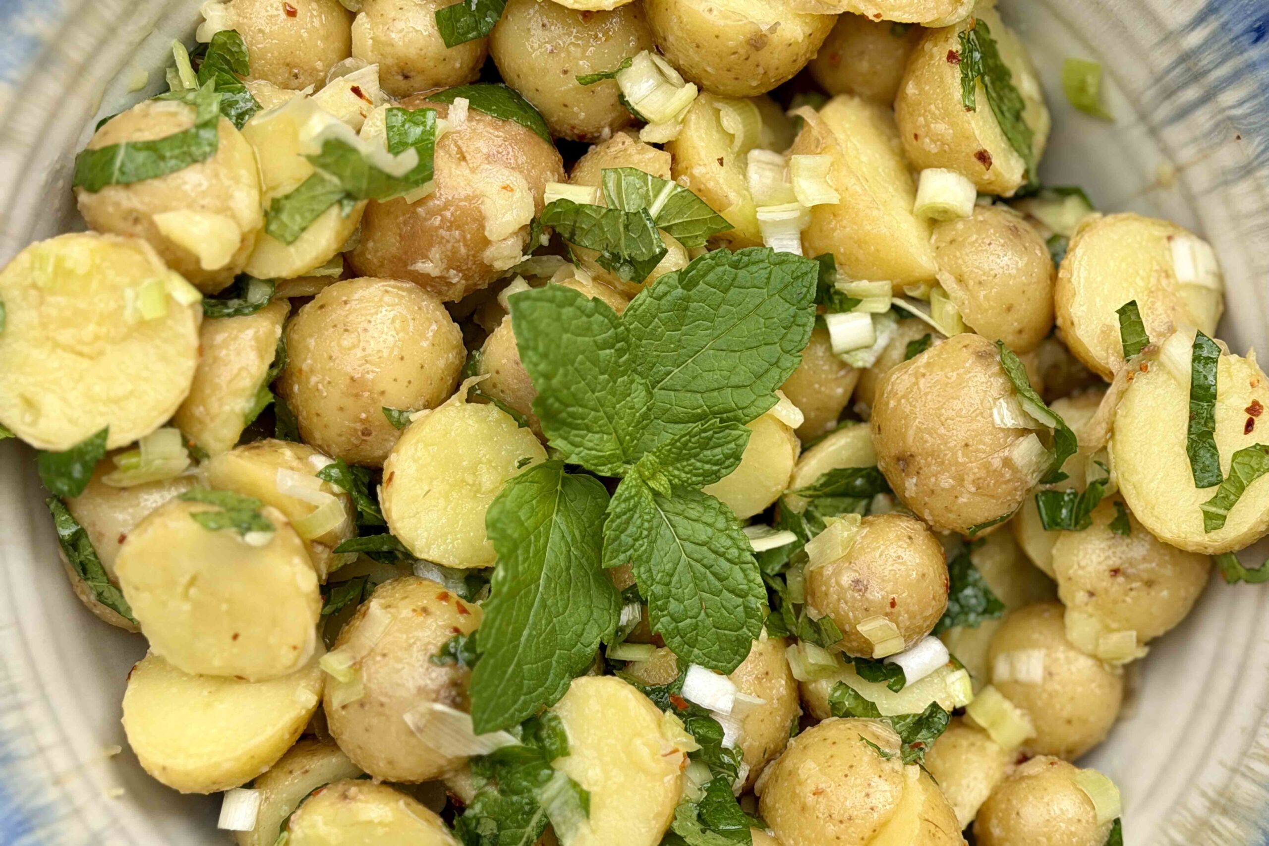Lemon-Mint Potato Salad