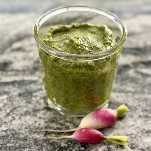 Radish Greens Pesto