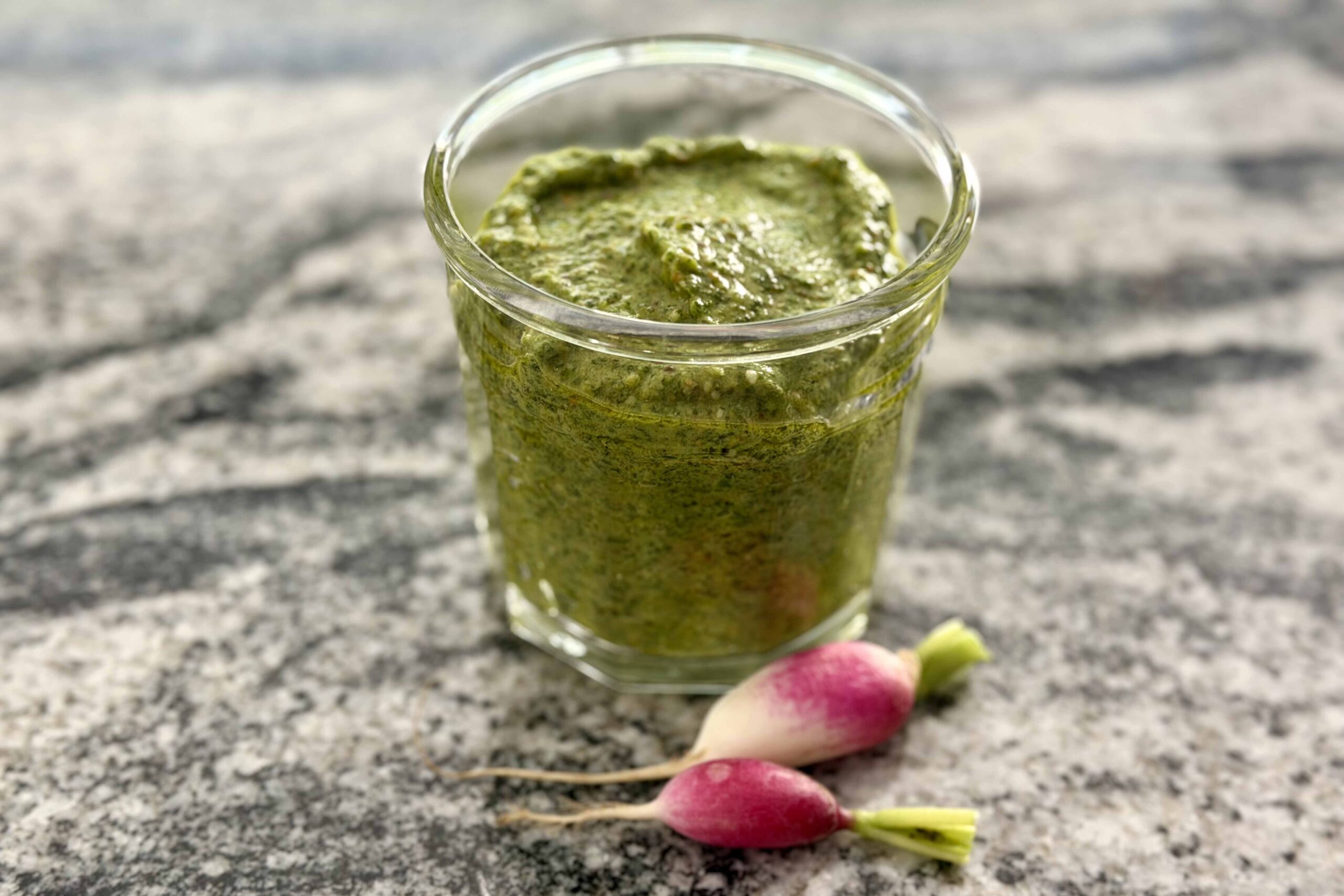 Radish Greens Pesto