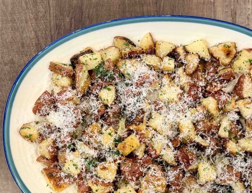 Lemon, Garlic and Herb Roasted Potatoes